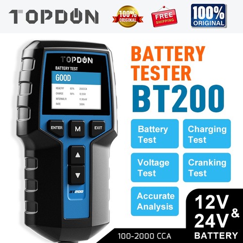 Topdon bt200 tester batteria - tester,