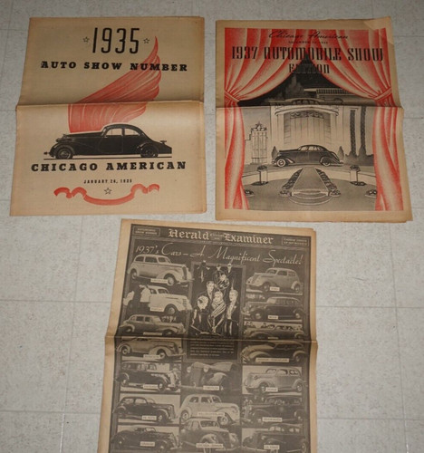 1935 1937 auto show giornale - 1937,