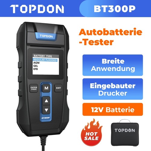 Topdon bt300p tester batteria - tester,